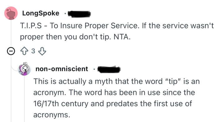 “If the service wasn't proper then you don't tip. NTA.”