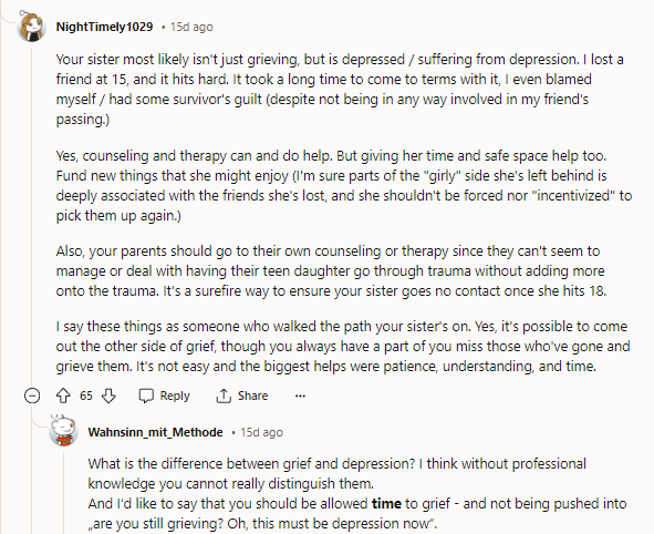 10. It's not easy, and the biggest helps were patience, understanding, and time.