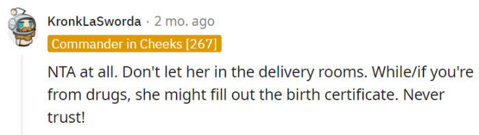 Never trust that MIL!