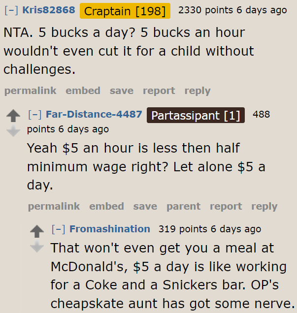 Redditors Tell the Youngster That He's Seriously Underpaid; He Can't Even Get a Decent Fast Food Meal with His Pay.