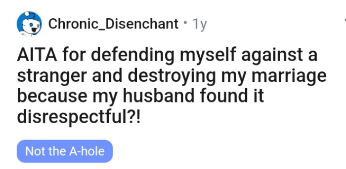 Here's the story's title