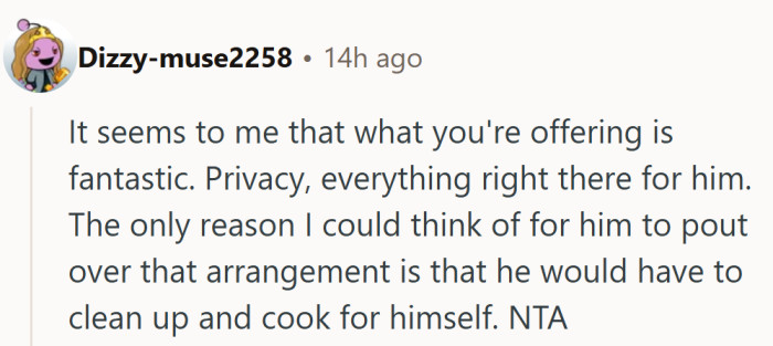 Independence can feel like rejection when someone’s used to being taken care of.