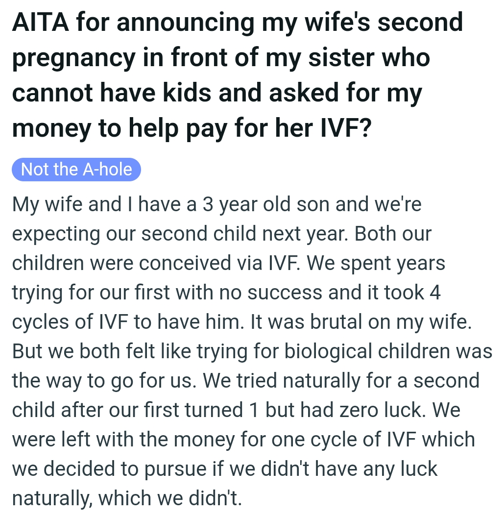 OP kicks off his story