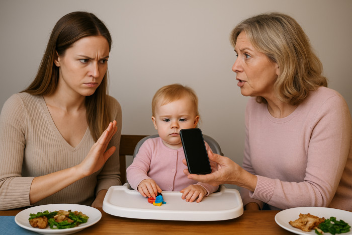 “You ruined all the fun, and grandma trumps mom’s word any day. You need to learn to accept that.”