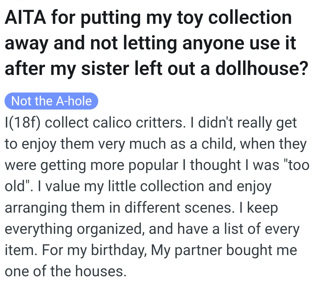 The OP Kicks Off Her Story