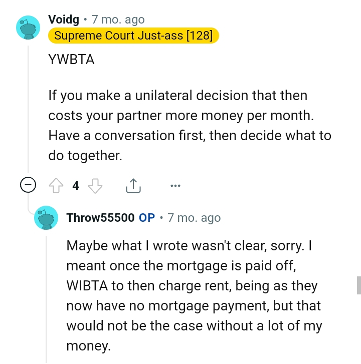Making a unilateral decision