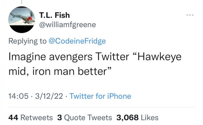 Oh, what would the world of Twitter come to?