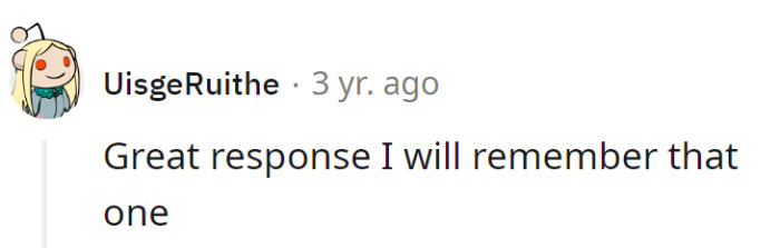 Saving quips for the next round of 'Dinner Table Debates.'