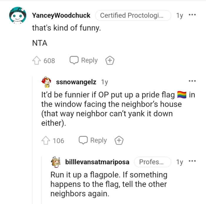 This Redditor finds the whole thing funny