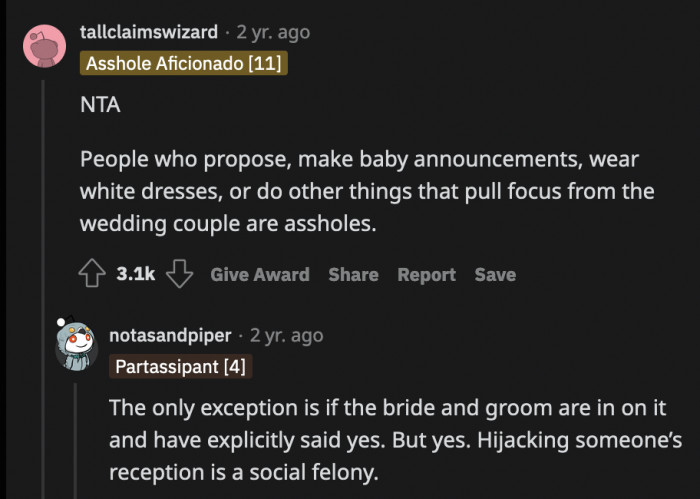 Never heard anyone call it a social felony before, but it rolls off the tongue quite easily