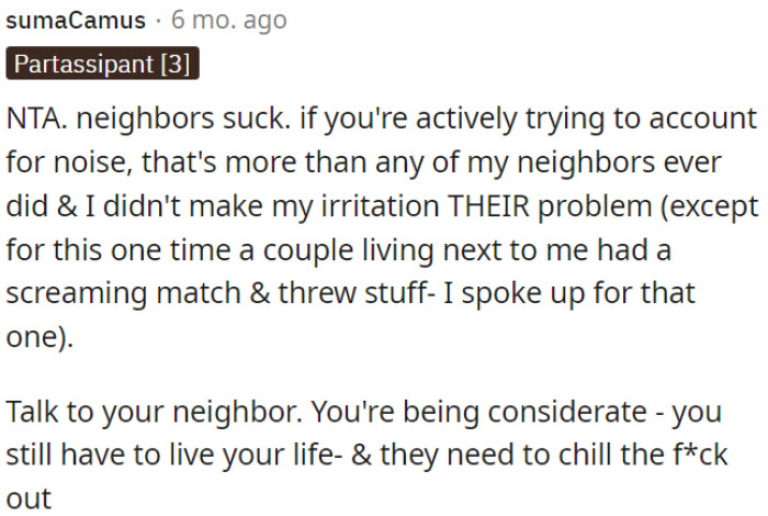 Some neighbors can be difficult.