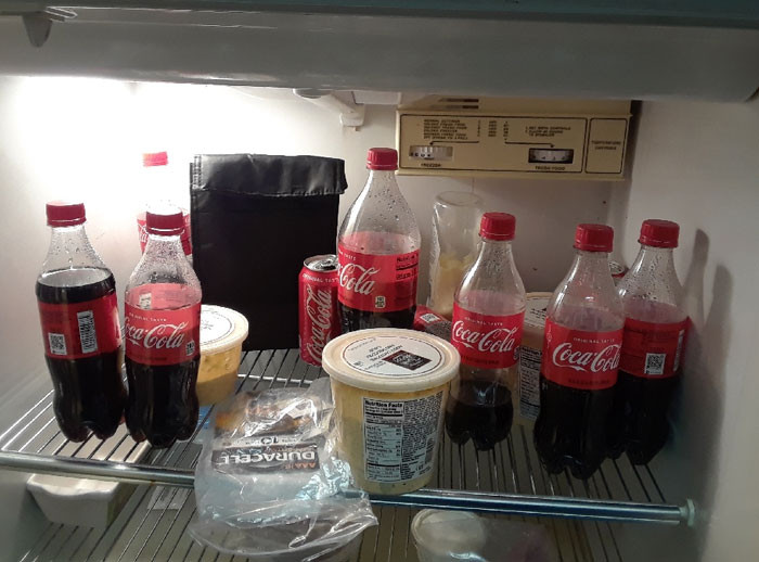 "The Fridge At My GF's Work"