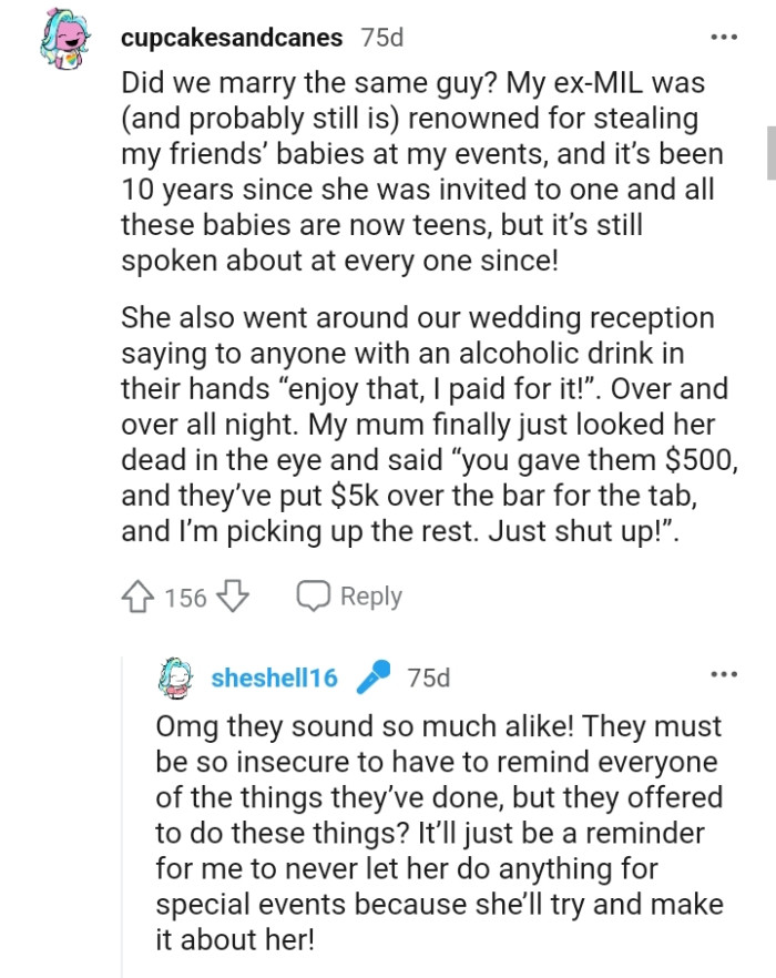 This Redditor is wondering if she and the OP married the same guy