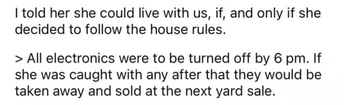 An opportunity to make things even