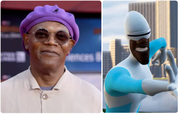 35. Samuel L. Jackson as Frozone in The Incredibles