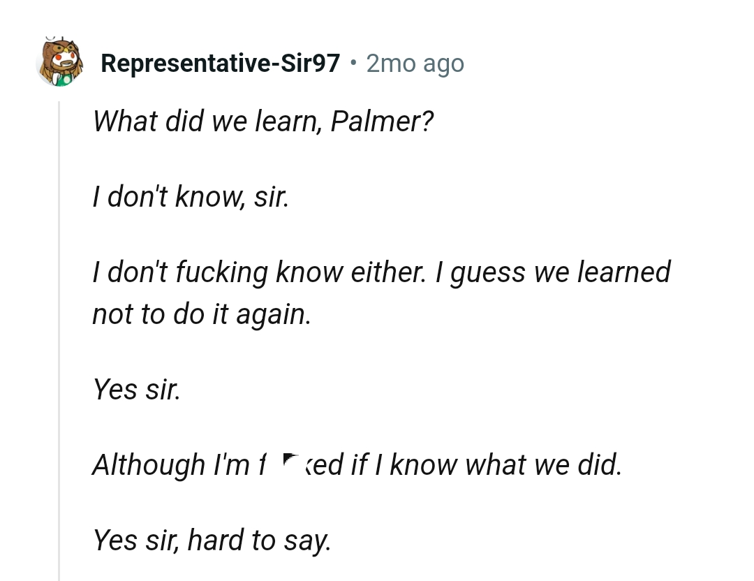 This Redditor decided to paint the situation literally