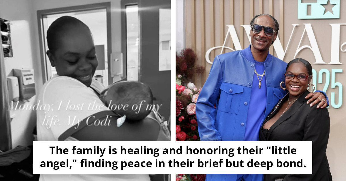 Snoop Dogg's daughter shares the heartbreaking news of the passing of his 10-month-old granddaughter.