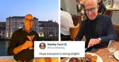 Stanley Tucci’s Simple Tweet Sparks A Flood Of Heartfelt Confessions From Fans