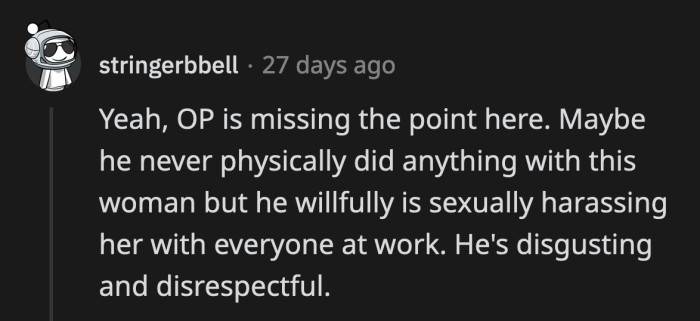 It must have been uncomfortable to explain why he left his previous job.