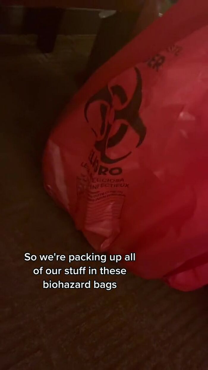 The hotel staff arrived quickly, and their protocol was put into action.