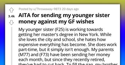 Man Realizes His Girlfriend Is Taking Advantage Of Him After She Got Upset When He Refused To Stop Sending Money To His Struggling Sister