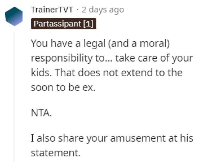 I think we all share the amusement