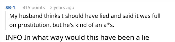 Ouch, OP’s getting the heat