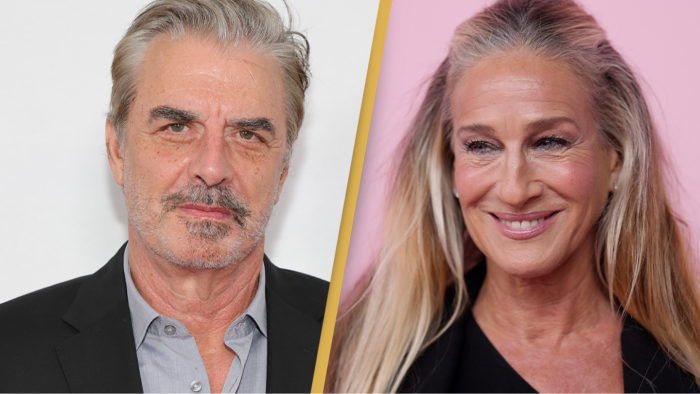 Chris Noth at event amid controversy, commenting on Sarah Jessica Parker tensions