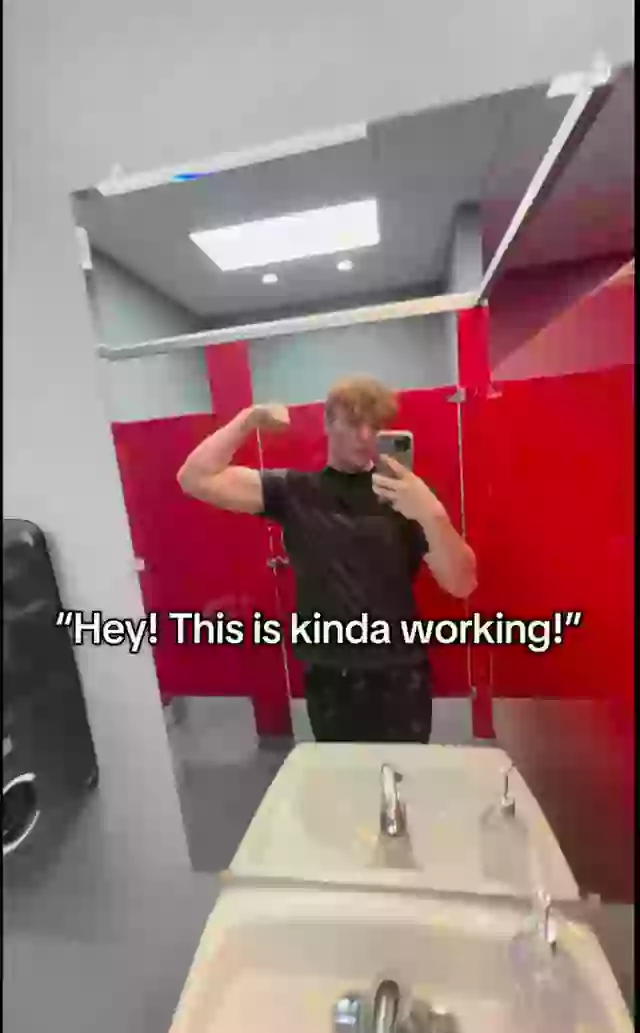 After watching what he ate, Larcom decided to progress to the gym