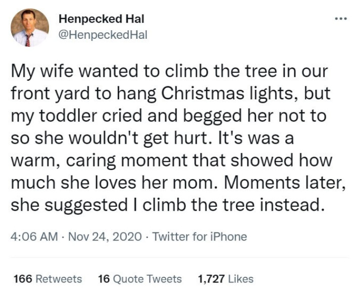 12. “Yep. Dads are… expendable.”