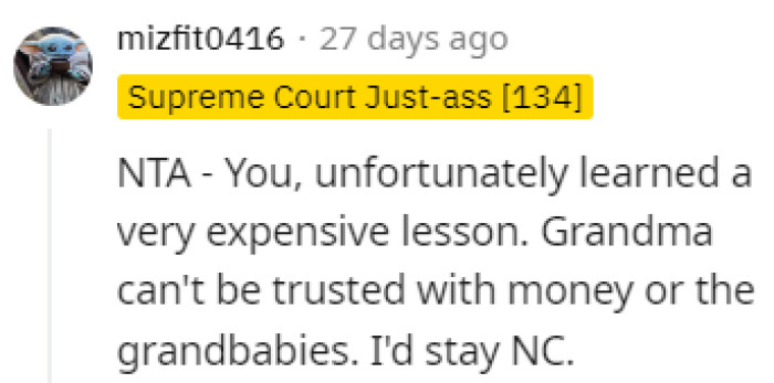 A very expensive lesson