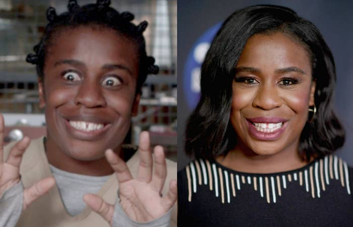 Uzo Aduba played Suzanne 'Crazy Eyes' Warren in Orange Is the New Black