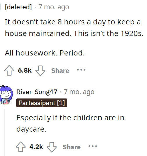 This is also true, and it's something that needs to be considered as well. Things are very fast and modern for us when cleaning.