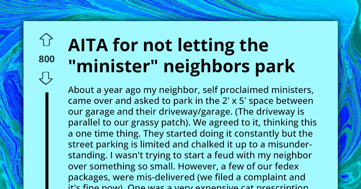 This Reddit User Turns Parking Dispute Into Blooming Solution