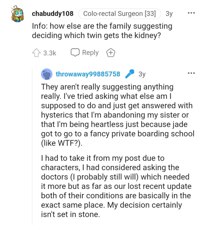 And the comments from other Redditors roll in...