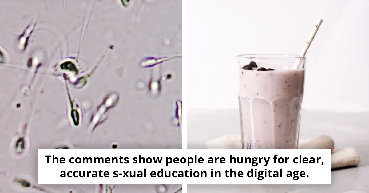 Incredible simulation reveals what occurs when semen enters the body
