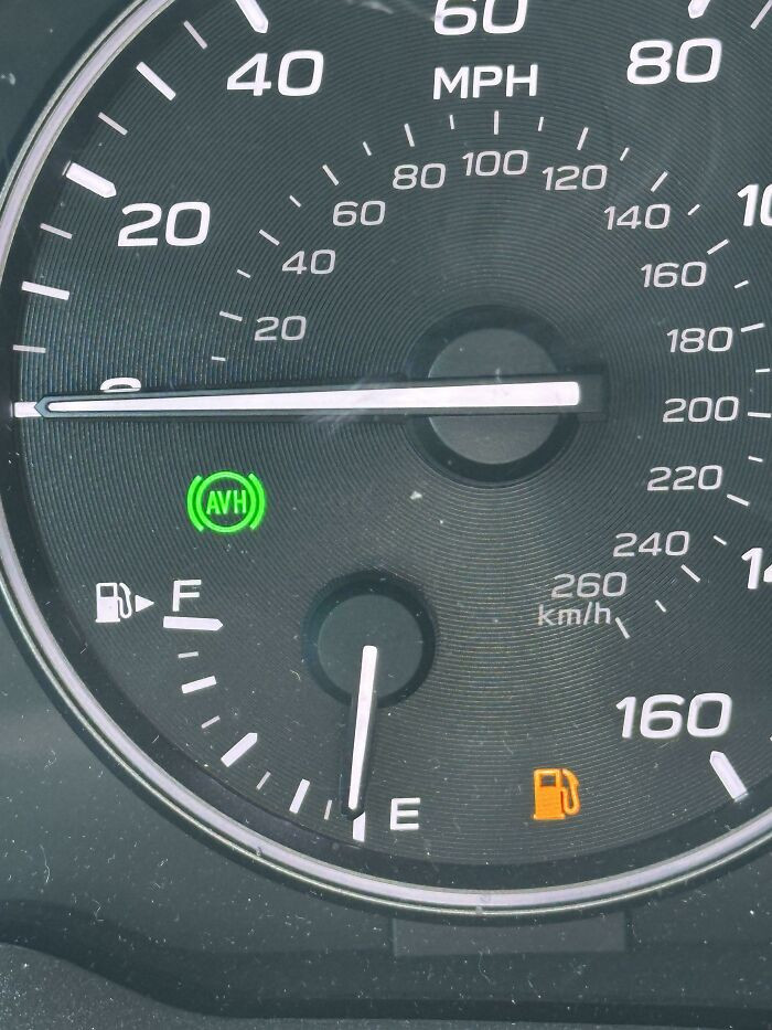 "How My Husband Leaves The Fuel Tank"