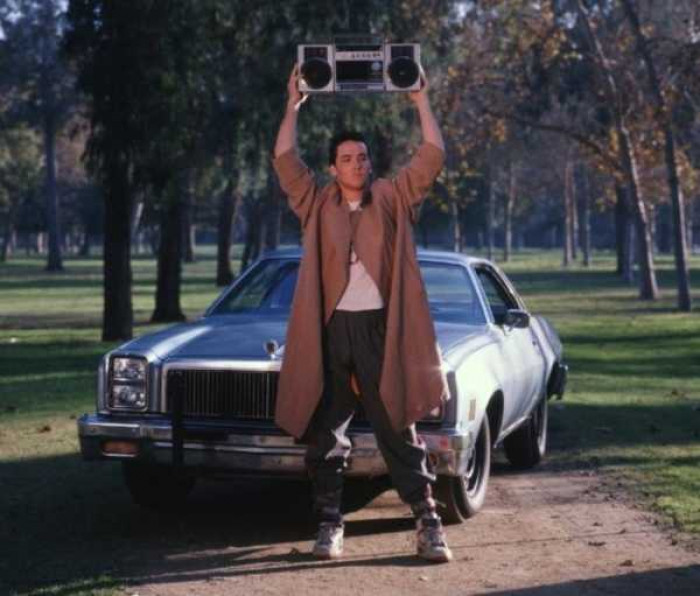 21. The movie 'Say Anything' starring John Cusack and Ione Skye