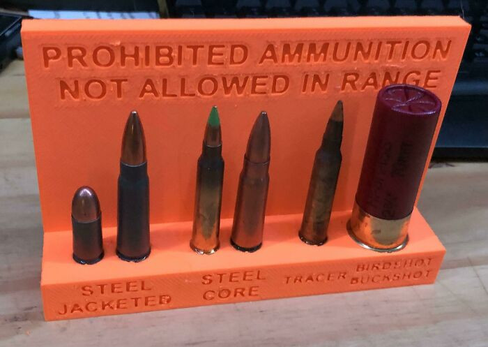 "No One Reads Range Rules I Made A Display To Show What’s Not Allowed"