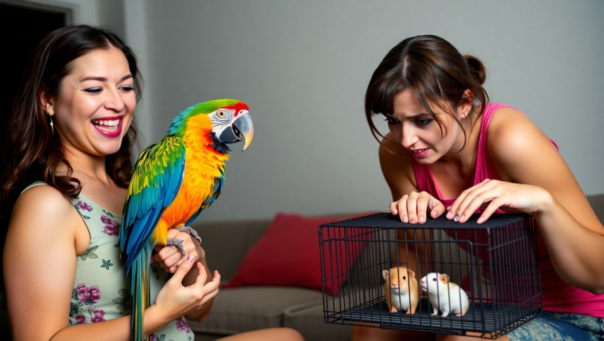 Am I Wrong for Declining to Bird-Sit My Sisters Parrot and Risking My Guinea Pigs Safety?