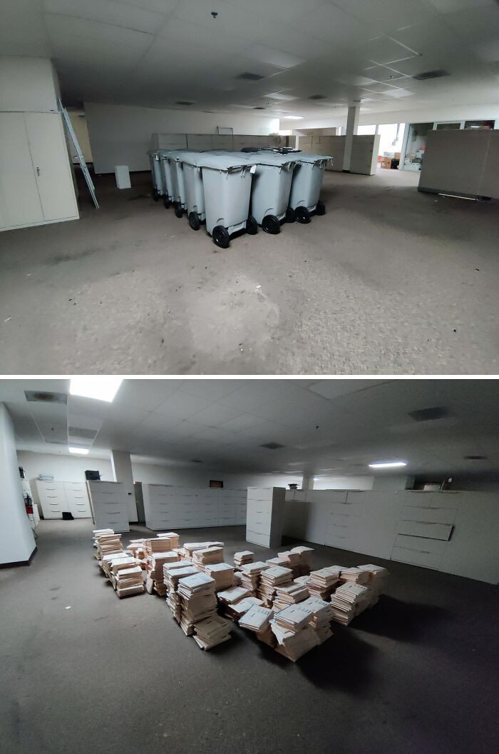 "Actual Backrooms I Found Above A Car Dealership I Did Some Work For"