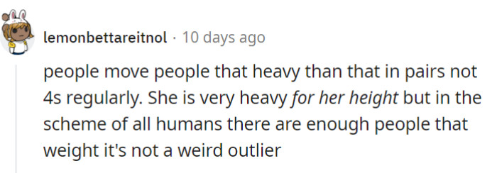 Teamwork triumphs over handles in the world of moving heavy loads.