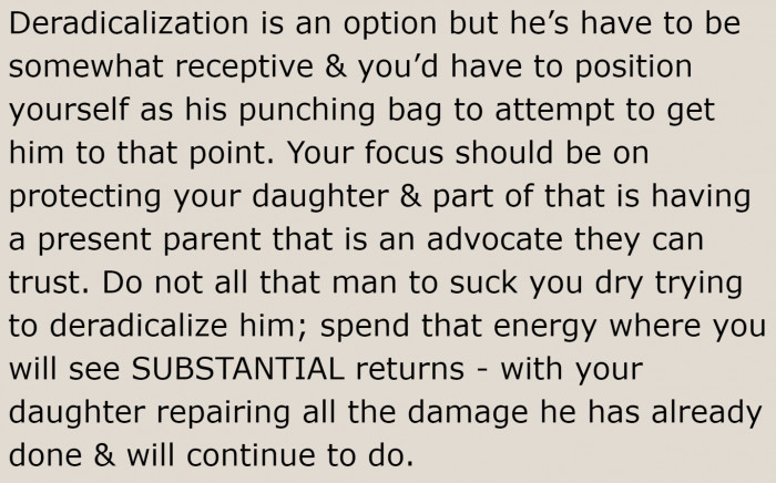 Eventually, the woman needs to make a decision — something that's worth her time and effort.