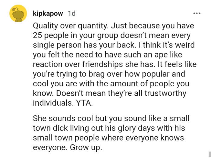 It doesn't mean that they are all trustworthy