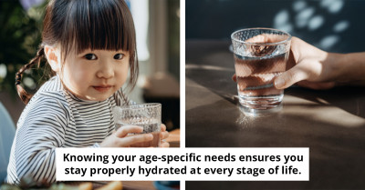 Expert Shares Daily Water Intake Recommendations Based on Your Age