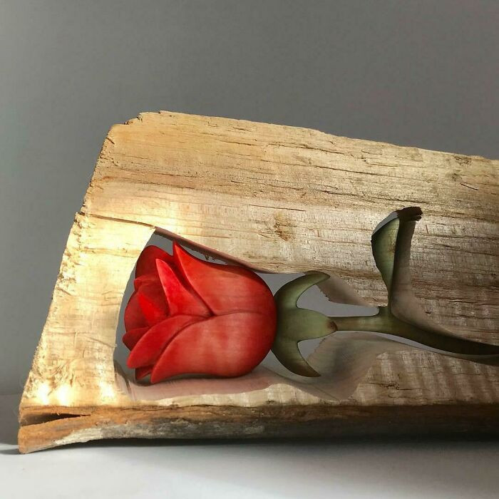 "All She Deserved Was A Piece Of Firewood For Valentines Day"
