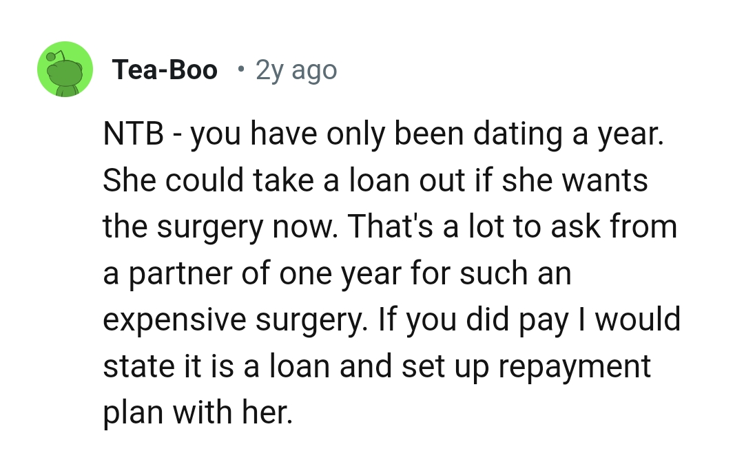 It's Such an Expensive Surgery