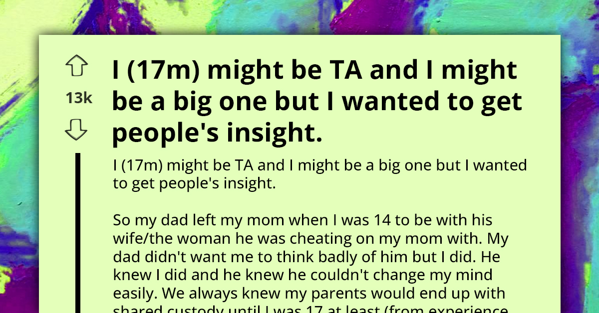 Stepmom Furious As Teen Insists Dad's Financial Support To Mom Should Continue