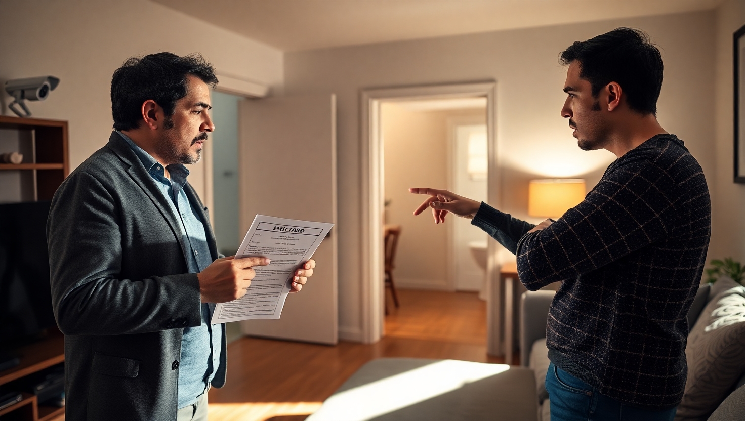 Tenant Threatens to Smear Feces: AITA for Pushing Eviction & Installing Cameras?