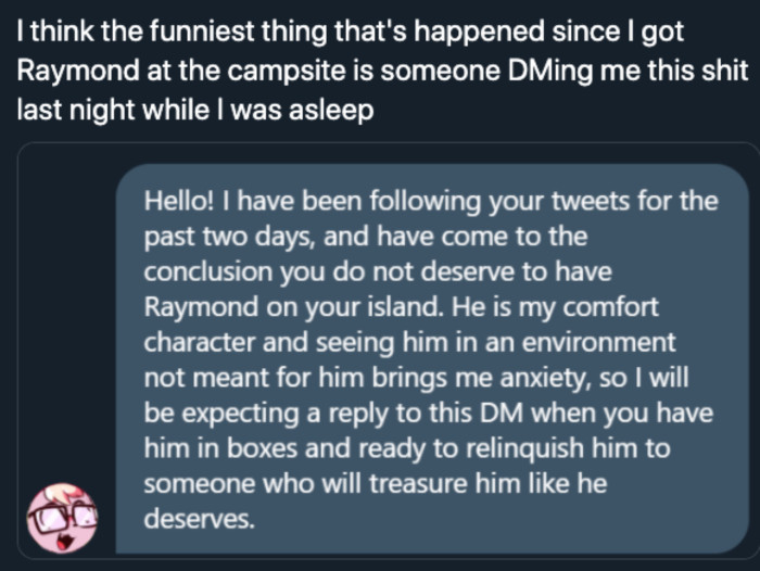 This is a hilarious confrontation